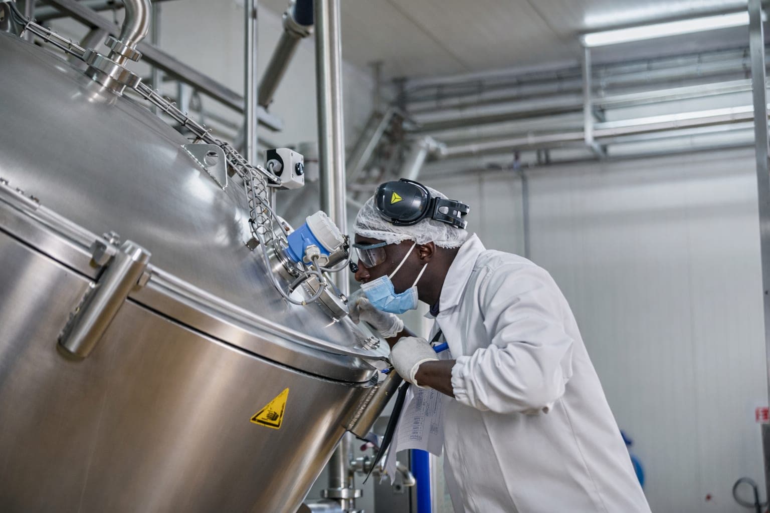 Inspection des équipements de production Patisen — exigence de qualité