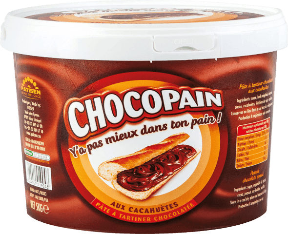 Pâte à tartiner Chocopain — seau 5 kg